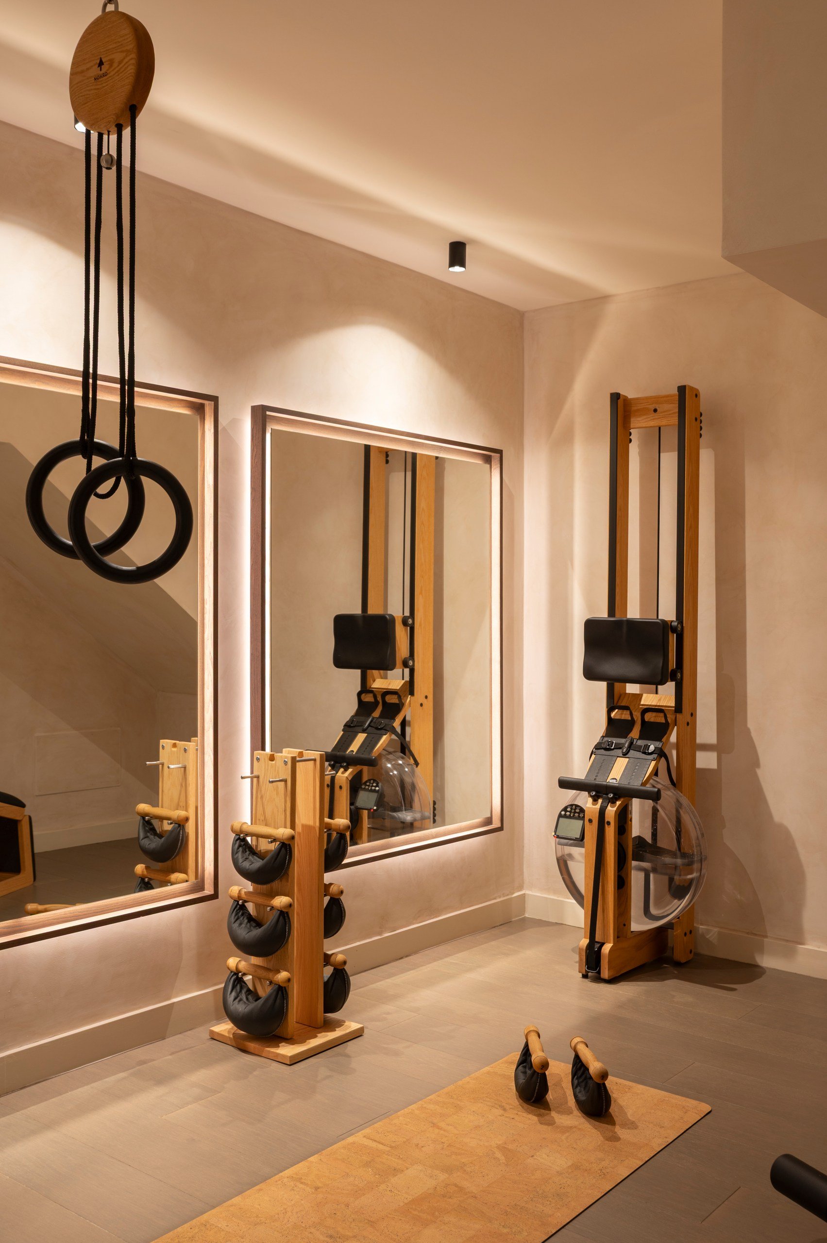 Residential gym design — architectural interior placeholder.